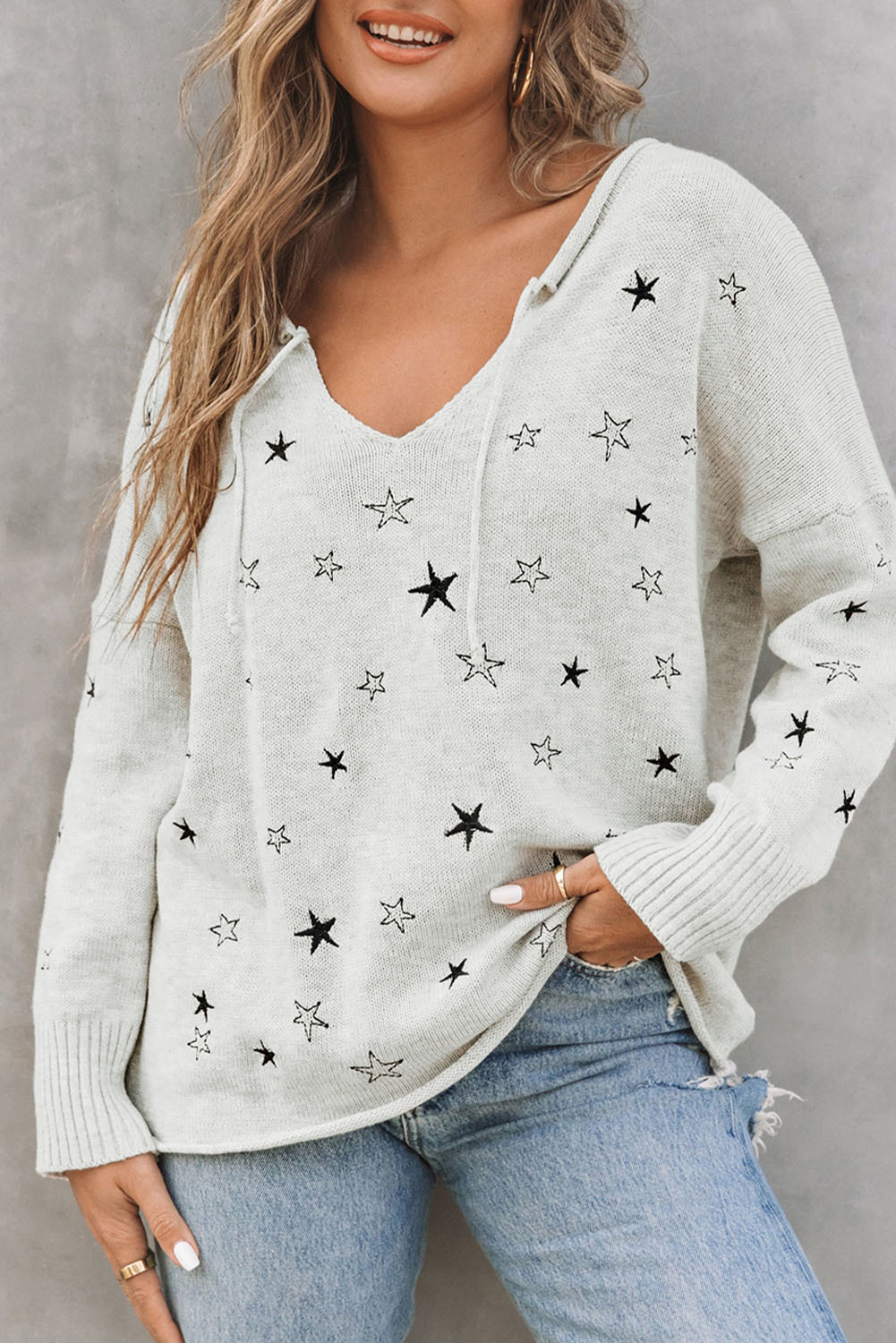 Starry Lightweight Sweater