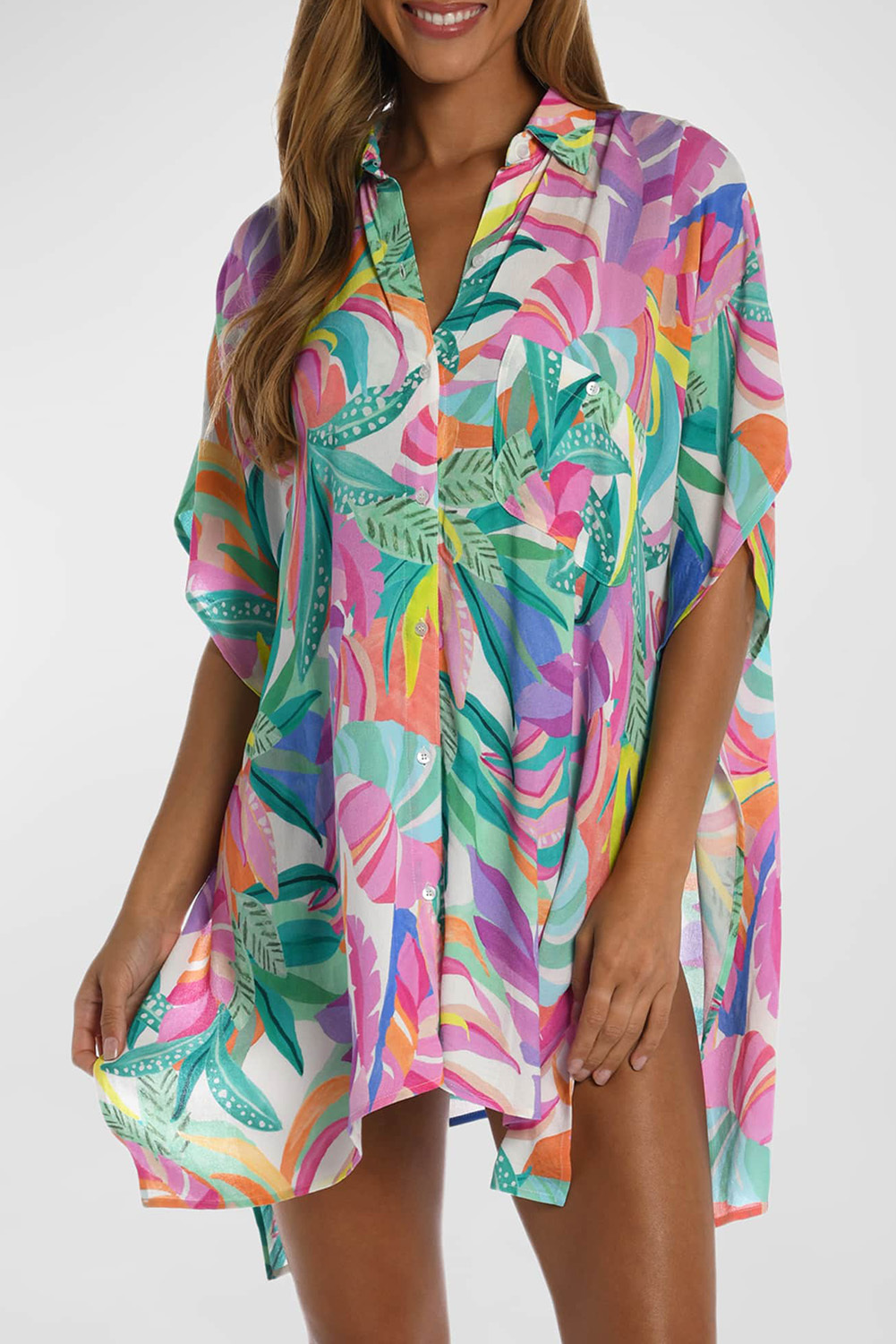 Tropical Beach Cover Up