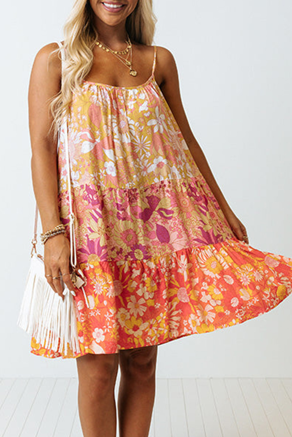 Tangering Floral Dress