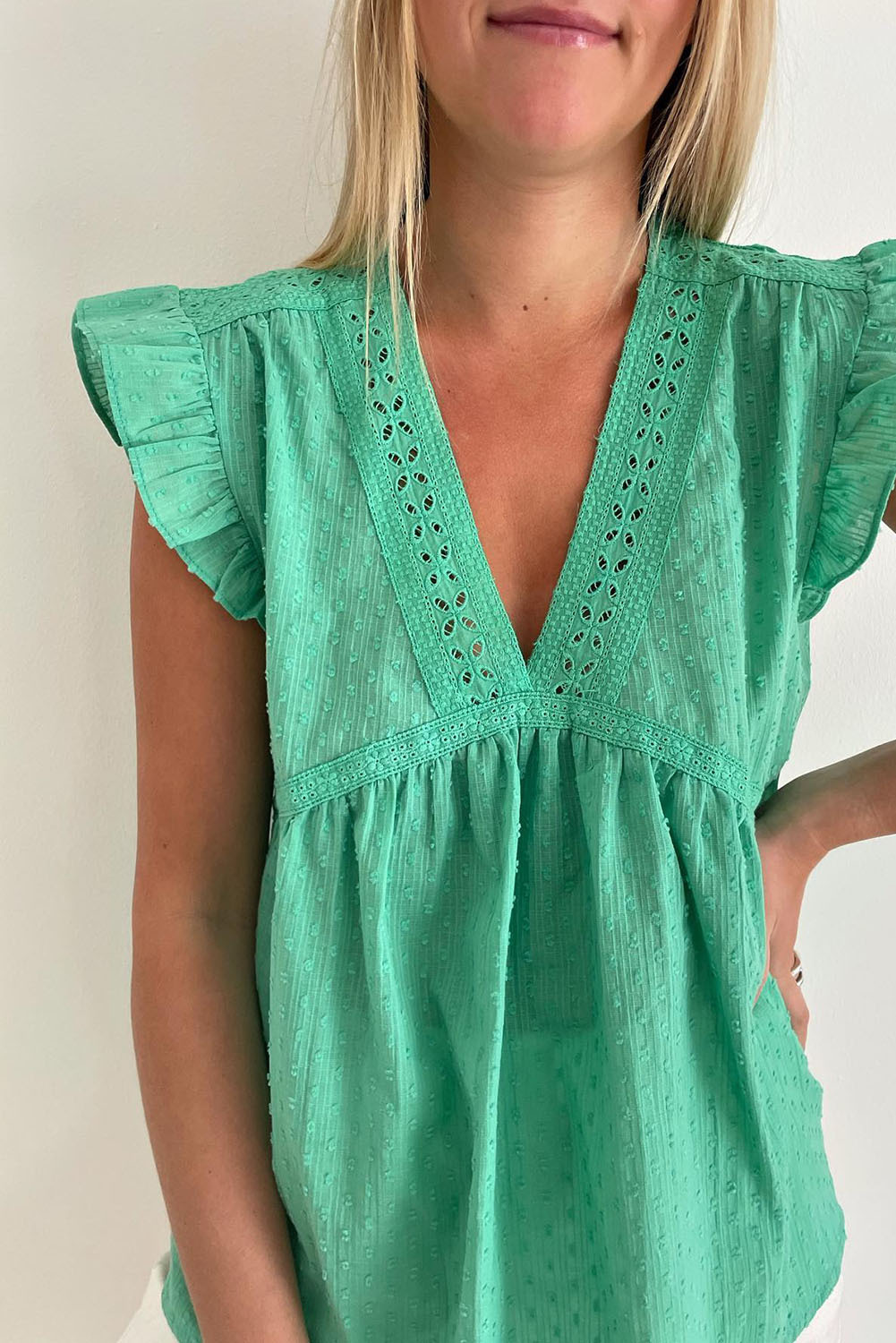 Eyelet Blouse