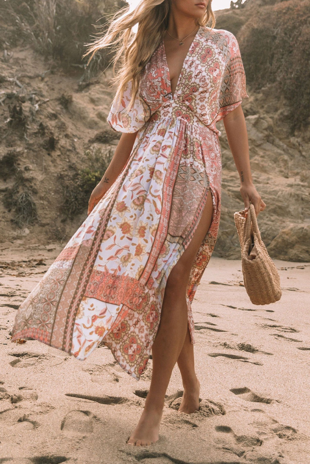 Kimono Beach Dress
