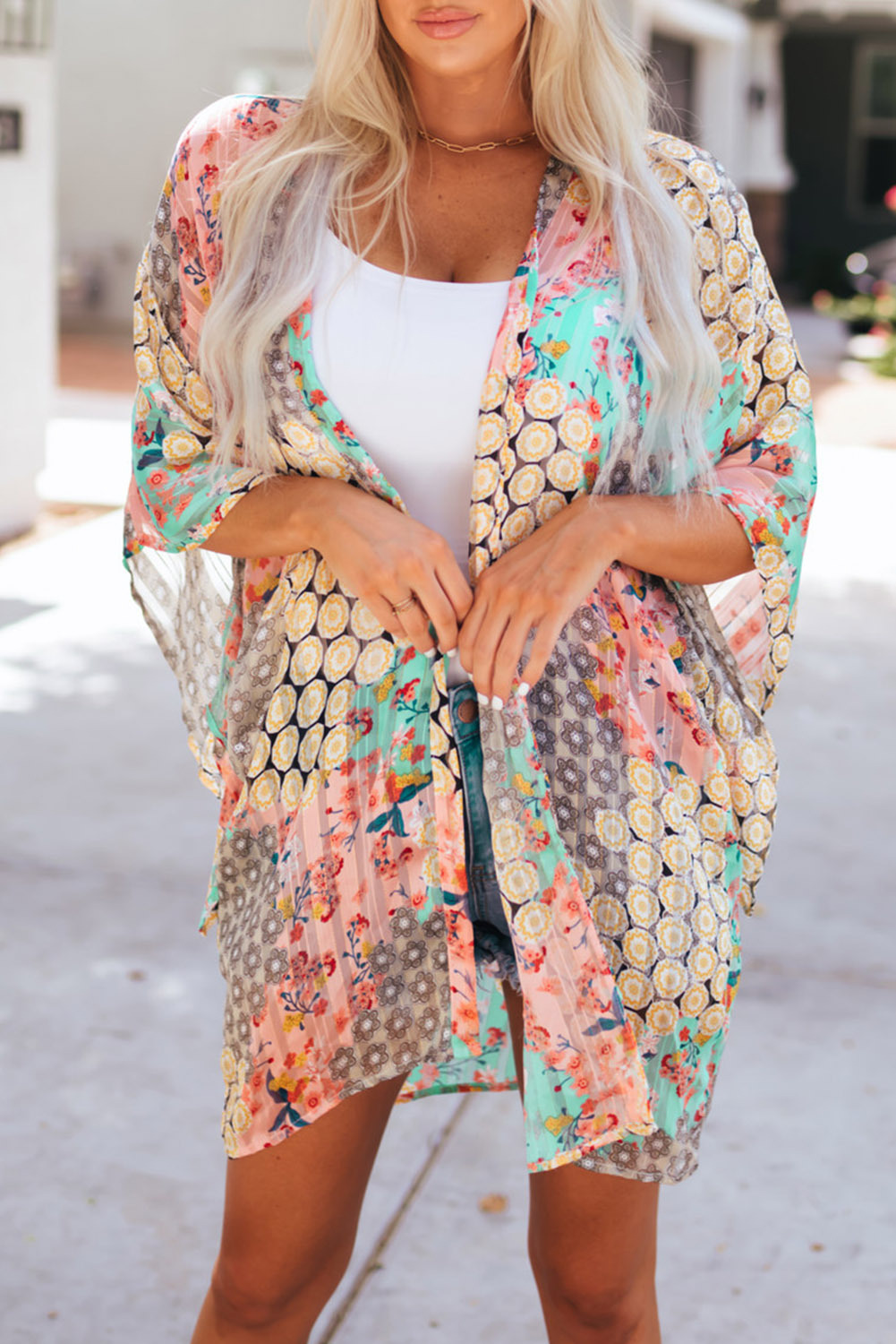 Shimmer Kimono