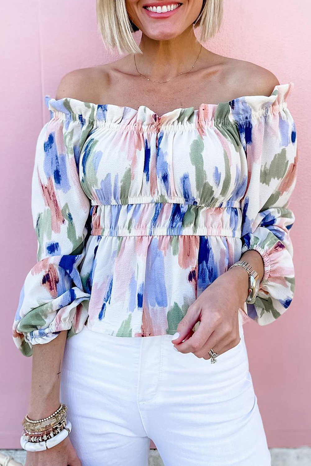 Watercolor Blouse