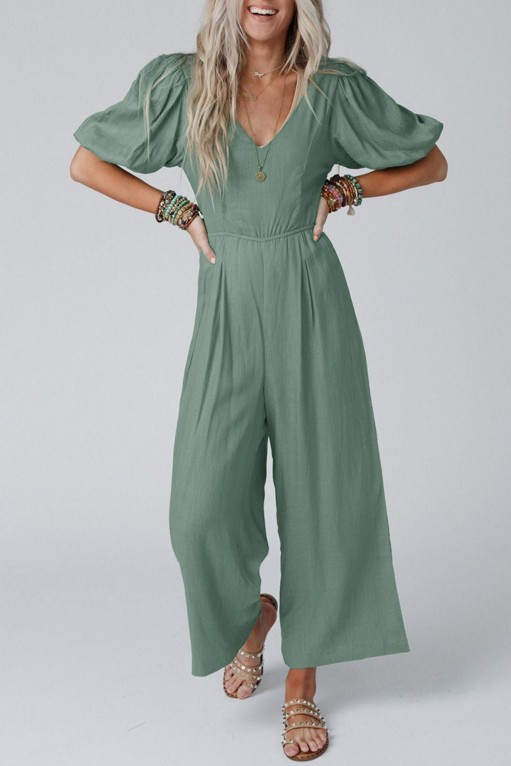 Wide Leg Jumpsuit