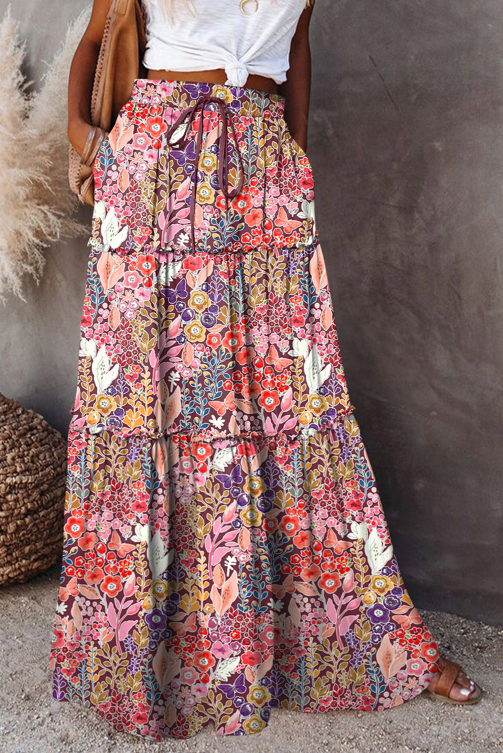 Boho Maxi Skirt