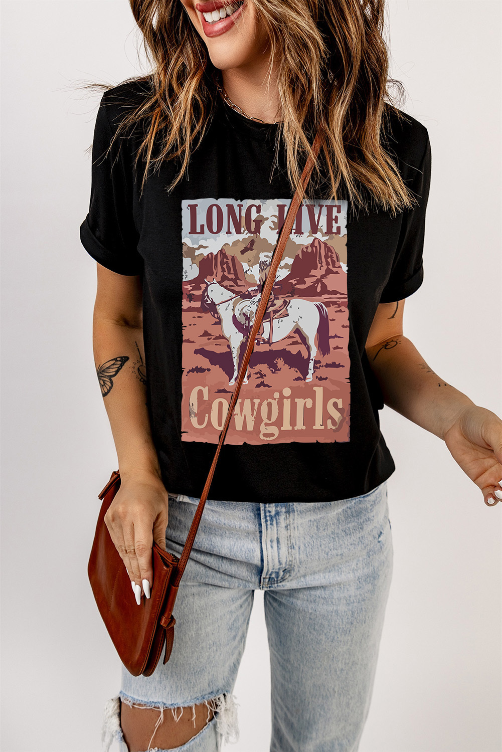 Long Live Cowgirls Tee